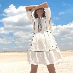 SALT The East Cotton Embroirdered Beach Dress